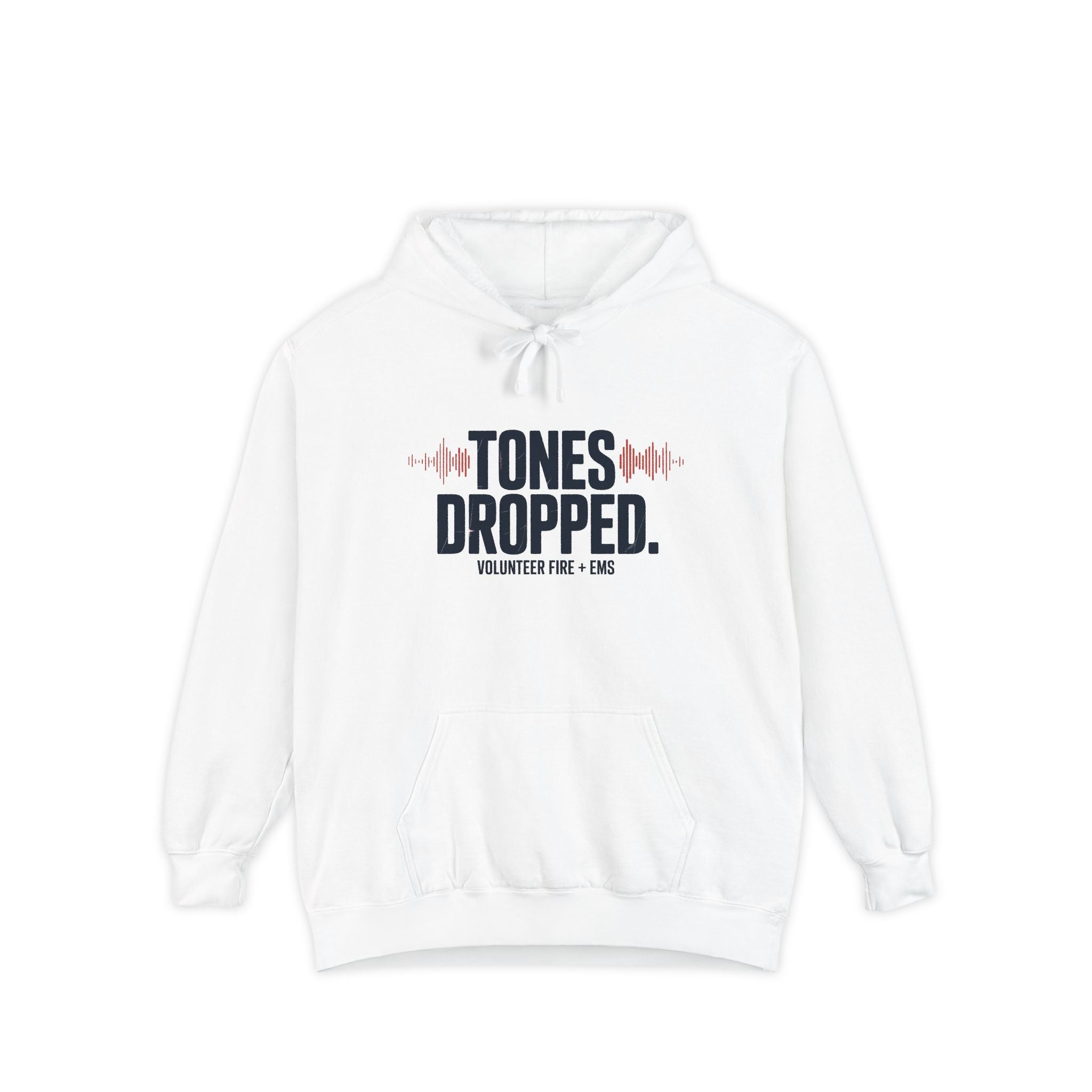 Tones Dropped Fire and EMS Hoodie — alternate view 2