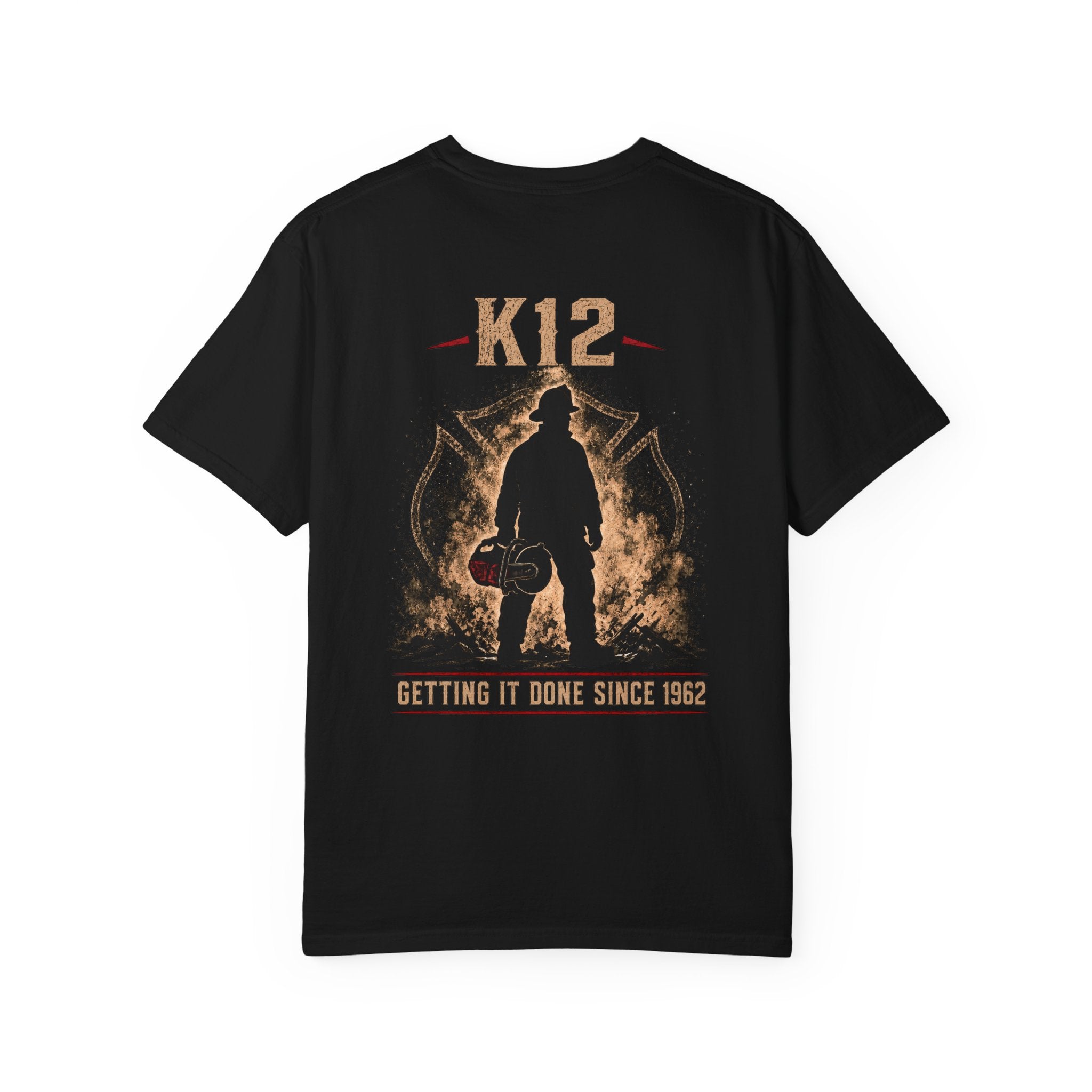 Bring the Irons — K12 Firefighter Tee — Seal Front