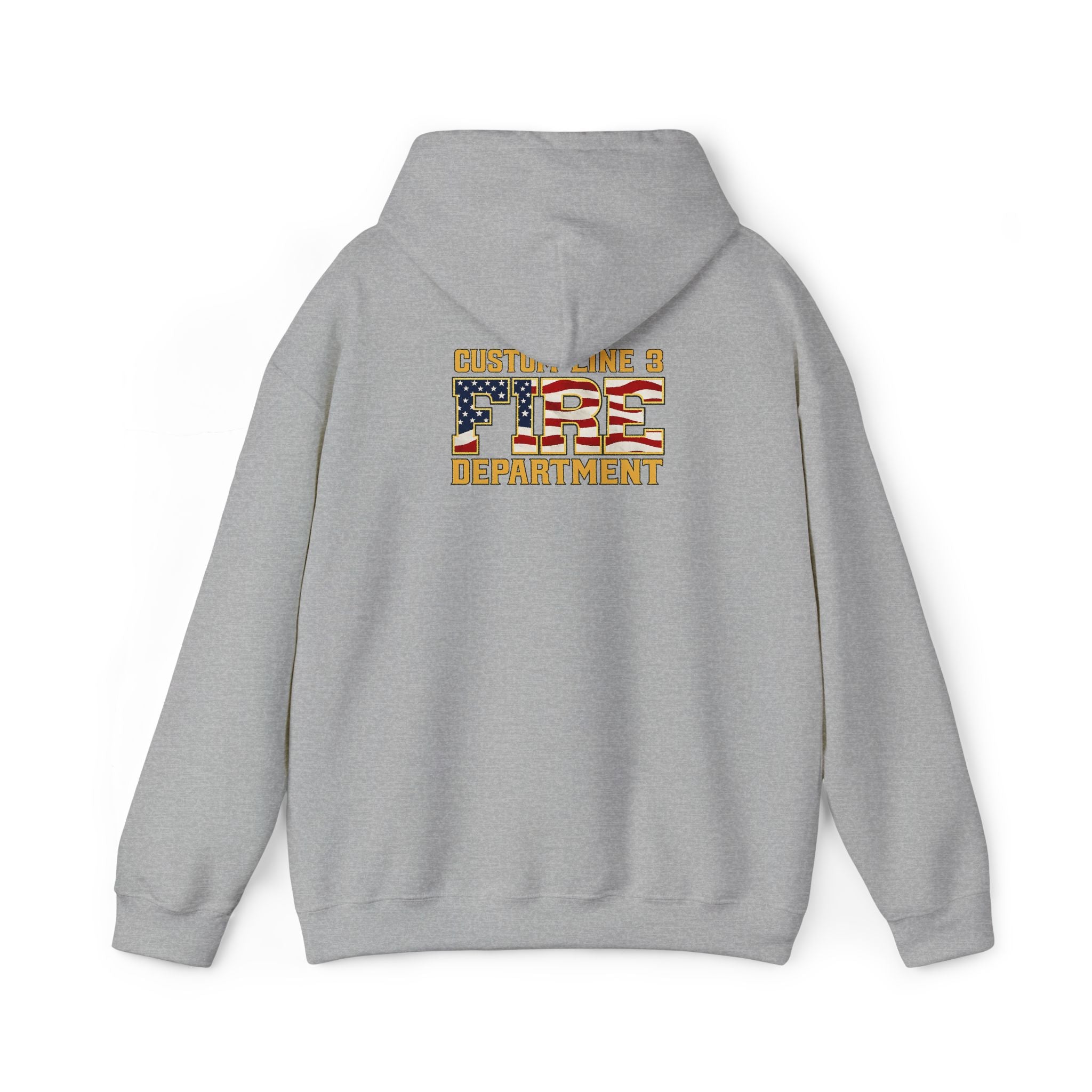 Custom Fire Department Hoodie — alternate view 6