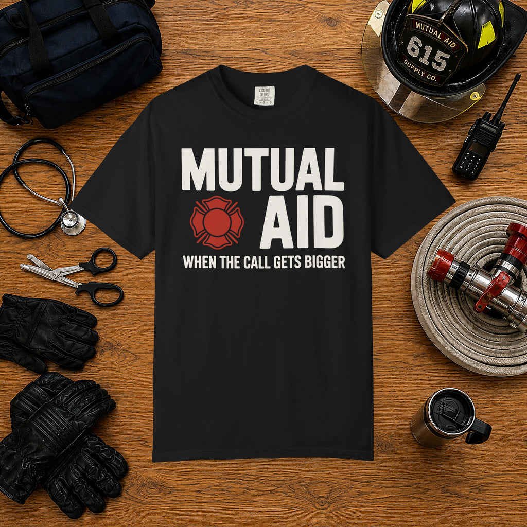 Mutual Aid Firefighter Shirt — alternate view 2