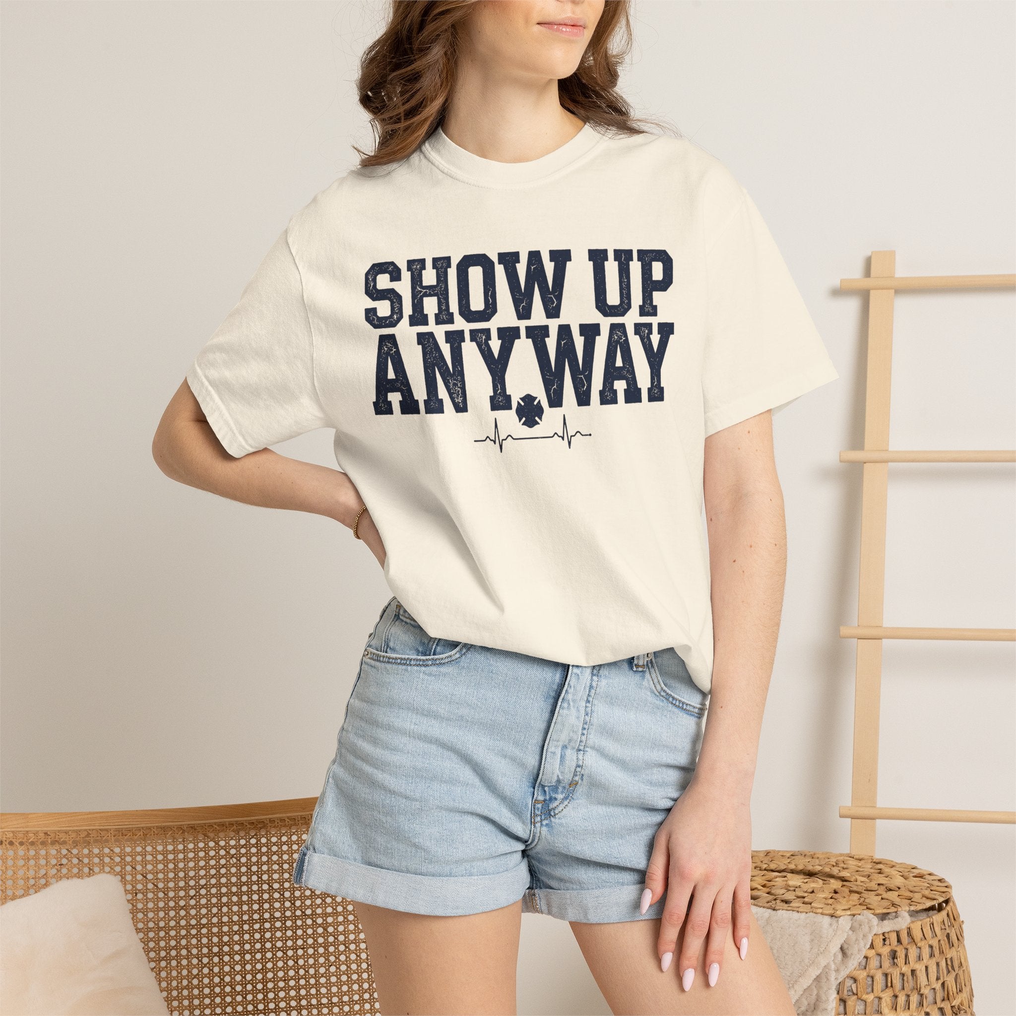 Show Up Anyway tee — alternate view 11