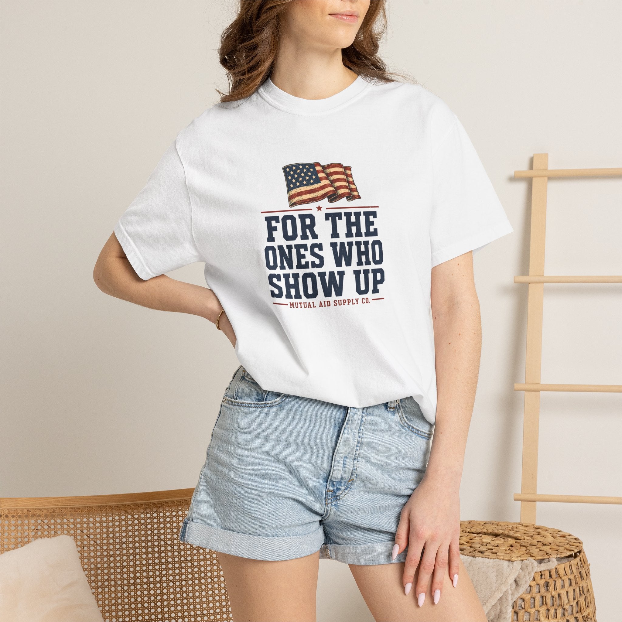 For The Ones Who Show Up tee — alternate view 6