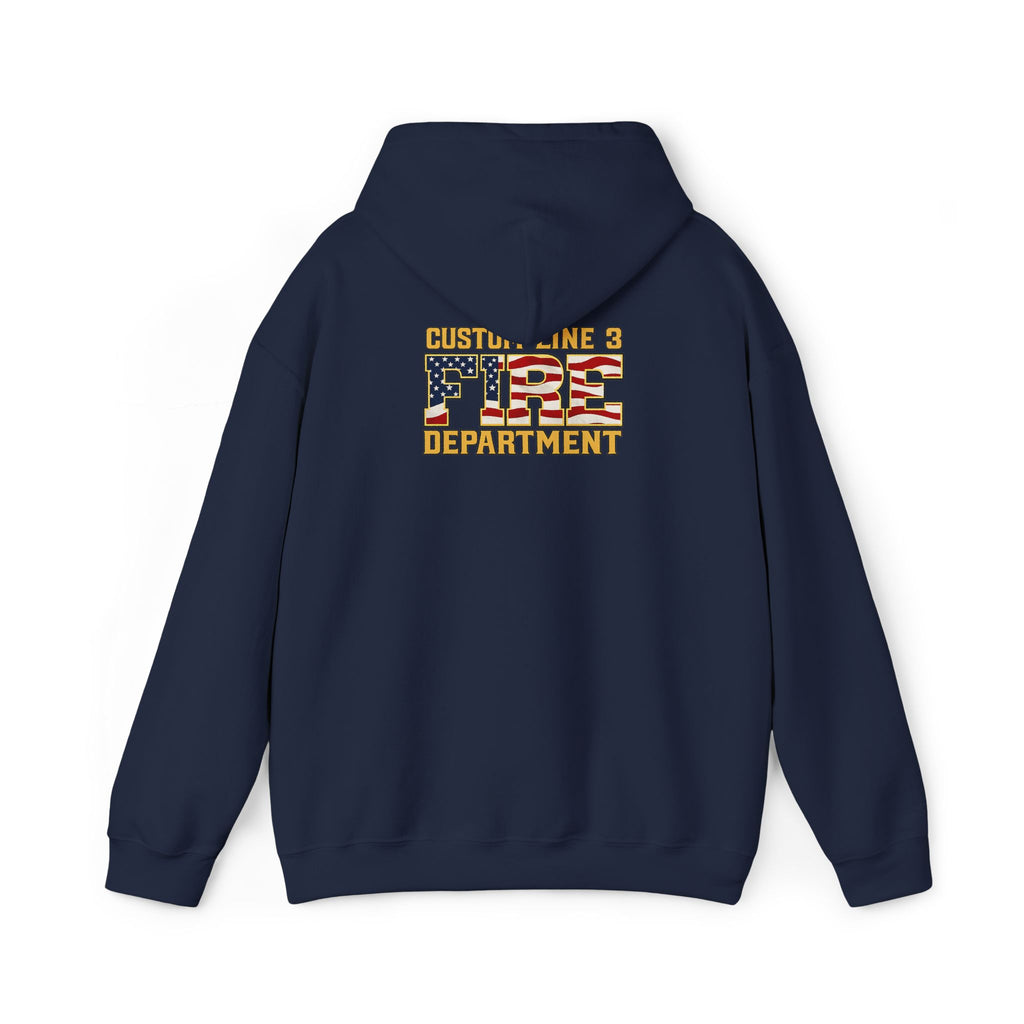 Custom Fire Department Hoodie — alternate view 8